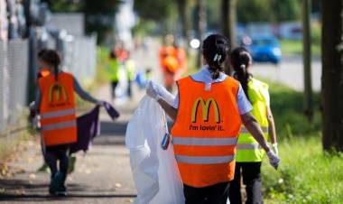 Clean-Up-Day 14.9.: Gäste und Partner packen gemeinsam mit McDonald’s an 